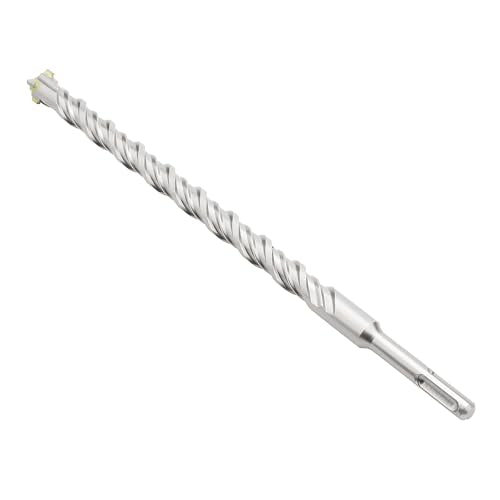 2 Pcs 1/2"x 12.2"(12x310mm) SDS Plus Rotary Hammer Bit for Concrete - size: 1/2 in x 12.2 in (12 x 310mm)