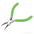 Round Nose Pliers - 4 Inch Jewelry Making Tools with Spring Loaded Mini Pliers, Smooth Jaws for Wire Looping, Wrapping, Beading & Creating Eye Pins - style: Round Nose Pliers
