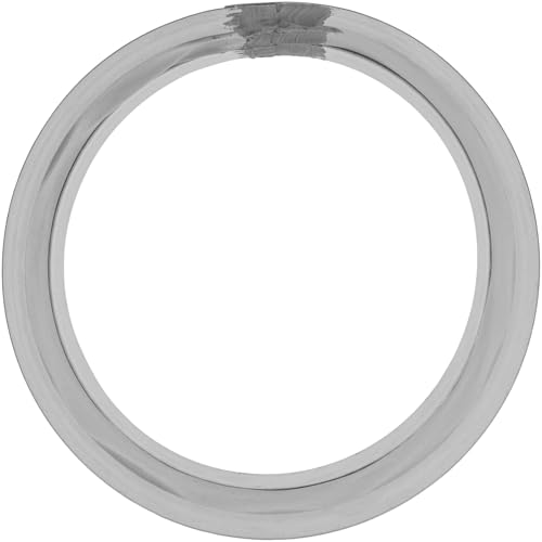 Repa Market 6" Inch Flexible Vibration And Noise Reducing Coupler - Female Fit Duct Connector – Galvanized Steel Coupling for Joining Two Male Duct Fittings – HVAC Ventilation Inline Joint - size: 6" Inch