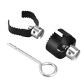 3-Piece Drain Auger Attachment Set 1-3/16" (30MM) for 4"-8" Pipe Cleaning – Includes Spiral Cutter, Grease Cutter, and Pin Key, Compatible with 1-1/4”,6/5” and 1-1/2”Cable - style: 30mm