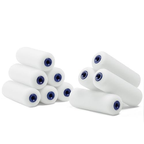 Bates- Foam Paint Roller Covers, 4 Inch, 30 Pack, Bulk High Density