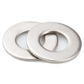 7/16" Stainless Flat Washers 50 Pack Made of 18-8 (304) Stainless Steel - color: Silver, size: 7/16"