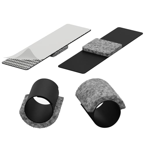 Sled Base Chair Floor Protectors Sled Base Chair Glides Wrap Around Floor Savers，Chair Leg Protectors Furniture Pads, Protect Wood&Tile Floors Anti-Scratch Reduce Noise (24pcs, Grey Felt Pads) - size: Grey Felt Pads