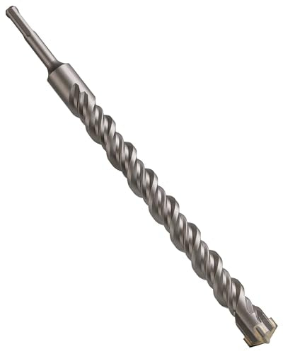 1 Inch x 12 Inch SDS Plus Rotary Hammer Drill Bit, Firecore Tungsten Carbide Long Drill Bits for Concrete Masonry Ceramic Tile Cement Walls Brick Rocks Stone, Brocas para Concreto - size: 1 in.