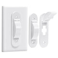 Wall Switch Guard, Child Proof Light Switch Cover Guard | Toggle Style | Light Switch Protection | Keep Toggle Switch in On or Off Position | 2 Pack, White - size: 2 Pack