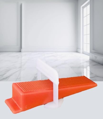 500 Piece Reusable Wedges for 1/8",1/16" and 1/32" Spacers,can be Used for Leveling Spacers and Tile Leveling System Clips, Tile Levelers for Wall,Floor,Tile, Ceramic,Stone Installation