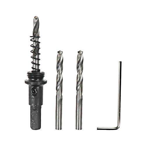 Hole Saw Drilling Cutter Tool for Wood Material 80mm/3.15" Cutting Dia - color: black, size: 3-5/32"