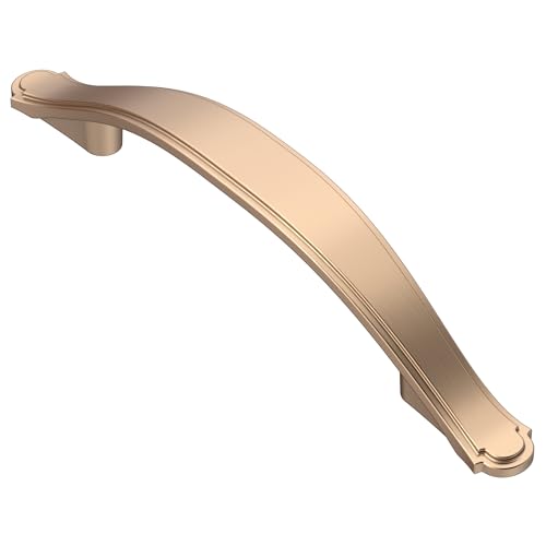 Alzassbg Champagne Bronze Cabinet Pulls and Handles 10 Pack, AL3028TGP - color: Champagne Bronze, size: 3-3/4" Hole Center