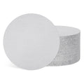 50Pcs Sanding Discs 11In 320Grit Hook and Loop Sandpapers White - color: White, size: 11 Inch(320 Grit)