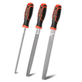 REALTEK 3Pcs Metal File Set,Half Round/Flat/Round Files for Metal - style: MetalFiles-3pc
