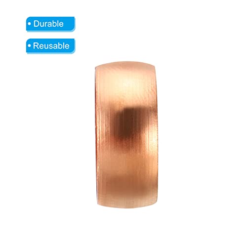PATIKIL 15mm Tube OD Compression Sleeves Ferrules, 5 Pack Copper Ferrule Fitting Compression Fitting Assortment Kit for Air Water Gas - size: 15mm