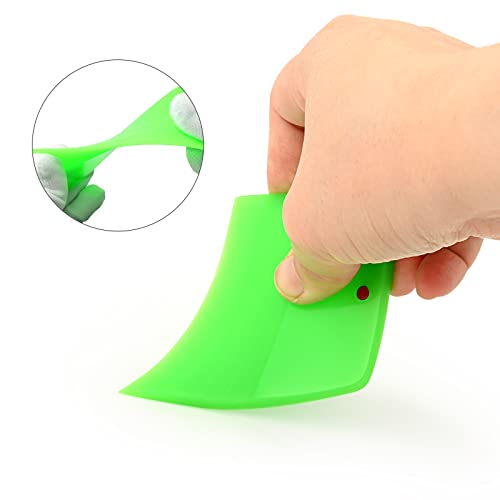 NEWISHTOOL Magnet PPF Squeegee Kit Paint Protection Film Installation Tools - color: Green