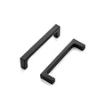 Ravinte Matte Black Kitchen Cabinet Handles 3-3/4 Inch Pulls 5 Pack - color: Matte Black, size: 3-3/4 Inches Hole Center