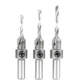 Amana Tool Woodworking Countersink Set, AMS-623, 3-Piece | Carbide Tipped with Round Shank - style: AMS-623, 3-PC