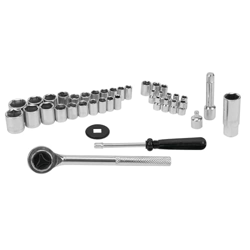 Performance Tool W1173 40-Piece SAE and Metric Socket Wrench Set - size: 40-Piece (Pack of 1), style: Socket Set