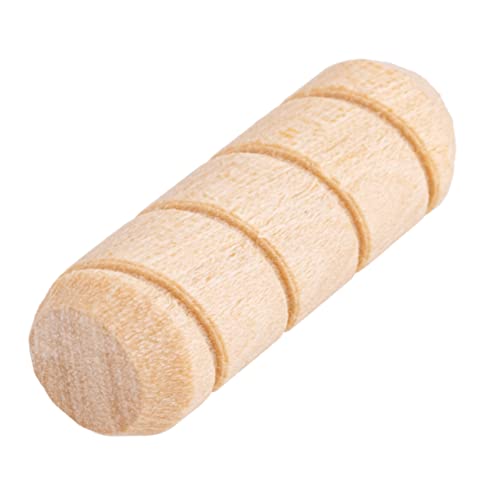 Spiral Grooved Hardwood Dowel Pins | 1/2" X 1-1/2" | Pack of 50 Approx. | Wooden Furniture Dowel Pins for Strong Connection | Furniture Making, Refurbishing or Crafts | UA-815-W - size: 1/2" X 1-1/2"