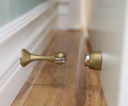 Magnetic Door Stop - Gold Brass - 1pc - color: Gold Brass