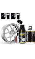 Silver Gray Rim Touch Up Paint, Rim Repair Kit Curb Rash - color: Gloss Silver