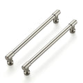 Ravinte Brushed Nickel Kitchen Pulls Cabinet Handles 6-1/4 Inch 5 Pack - color: Brushed Nickel, size: 6-1/4 Inches Hole Center