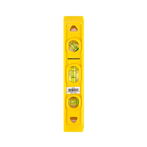 Swanson Tool TL011 9-Inch Speedlite Torpedo Level Yellow (Pack of 2) - size: 9" (Pack of 2), style: Speedlite® Torpedo Level