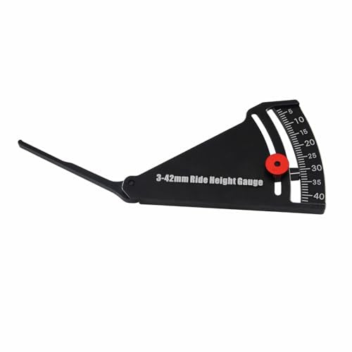 Aluminum RC Car 3–42mm Ride Height Gauge for 1/10 On-Road RC Cars