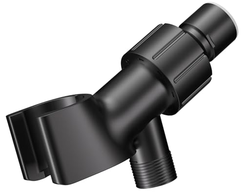 MAYYAYA Brass Ball Handheld Shower Head Holder, 59IN ShowerHead Hose, Black - color: Black