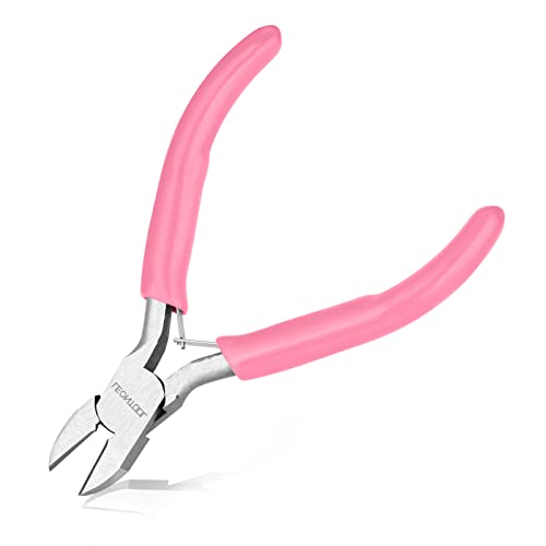4-Inch Mini Diagonal Cutting Pliers Side Cutters Plier with Spring - style: Diagonal Cutting Pliers