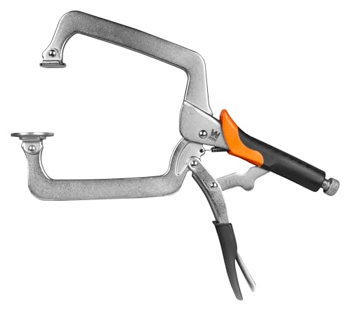 WEN 6-Inch Face Clamp for Woodworking and Pocket Hole Joinery (CL650F) - size: 6-Inch