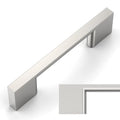 Amerdeco 10 Pack Brushed Satin Nickel Cabinet Pulls 3" - color: Brushed Satin Nickel, size: 3" hole center