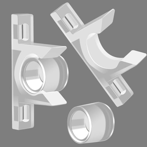 KIBBEH 8 Sets False Front Cabinet Clips Kitchen Cabinet Doors Replacement