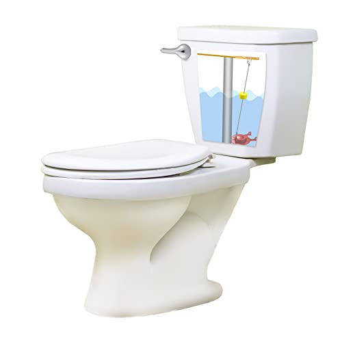 Honoson 4 Pcs 2 Inch Universal Toilet Flush Handle Replacement Kit, Red - color: Red