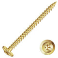 #8 x 2" Wood Screw 500Pcs Alloy Steel Standard Thread Truss Head Fast Self Tapping by SG TZH - size: #8 x 2"