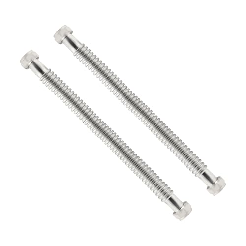 18inch Stainless Steel Corrugated Water Heater Connector Flexible for Female Iron Water Pipes Fitting, 1" FIP x 1" FIP, 18" Length (2 Packs) - style: 18"L/ 1x1"FIP