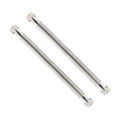 18inch Stainless Steel Corrugated Water Heater Connector Flexible for Female Iron Water Pipes Fitting, 1" FIP x 1" FIP, 18" Length (2 Packs) - style: 18"L/ 1x1"FIP