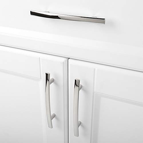 KOOFIZO 10 Pack 3-3/4 in Polished Chrome Cabinet Pulls, Drawer Handles 1961 - color: Polished Chrome, size: 3-3/4" CC