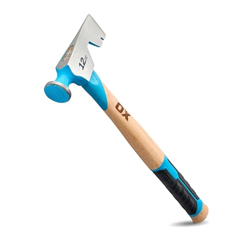 OX 12 oz Drywall Hammer Hatchet Combo - Nail & Wall Puller, Milled Face - style: 12-oz Drywall Hammer