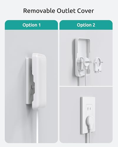 Flat Plug Surge Protector Power Strip, Outlet Cover 3ft Extension Cord - size: 5AC(3FT-2Prong)