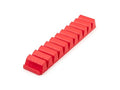 TEKTON 10-Tool Modular Driver Organizer Set | ODM91210 - color: Red, size: 10-Tool