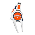Callaway 4-in-1 Golf Divot Repair Tool - color: Orange/Navy