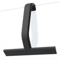 dancemoon JustHang Shower Squeegee with Built-in Hook, 10-Inch Black - color: Classic Black