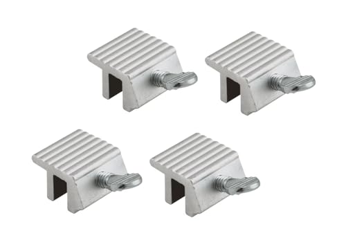 4 Pack Sliding Window Locks – Aluminum Security Locks for Sliding Windows & Doors, Easy to Install