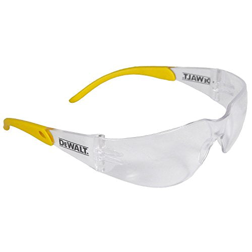 DEWALT DPG54-1C Safety Glasses, ANSI Z87.1+ Impact Rated, Clear Lens - size: One Size