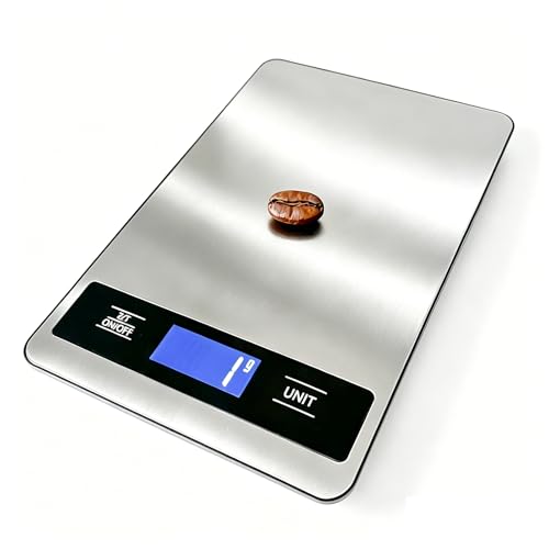 33lb/15kg Digital Food Kitchen Scale, Measuring Recipes Coffee Meat Baking