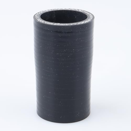 AC PERFORMANCE ID 1.35" to 1.25" Straight Silicone Hose Reducer Black - color: Black, size: ID 1.35" to 1.25" (35mm to 32mm)