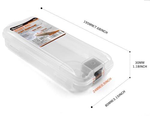 ROLLINGDOG Paint Brush Case - color: Paint Brush Storage for 1" to 2 1/2" Brushes