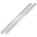 M METERXITY 2-Pack Flat Mending Plate Support 14.17x0.94in, Silver - color: Silver, size: 360 x 24mm