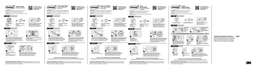 Command Hang and Decorate Kit, 6 Small Toggle Hooks, 2 Medium Utility Hooks, 4 Medium Cord Clips, 10 Light Clips, and 20 Poster Strips, Dorm Room Essentials