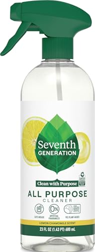 Seventh Generation All Purpose Cleaning Spray Lemon Chamomile scent Surface Cleaner Cuts Grease 23 oz - size: 23 Fl Oz (Pack of 1)