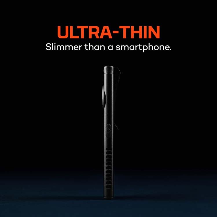 NEBO Slim Mini UV Flashlight | 150 Lumens, 4 Light Modes, Rechargeable & Portable Ultraviolet Light, Magnetic Base & Durable Clip, Waterproof, Detector Pocket Flashlight, Includes Charging Cable - style: UV Light