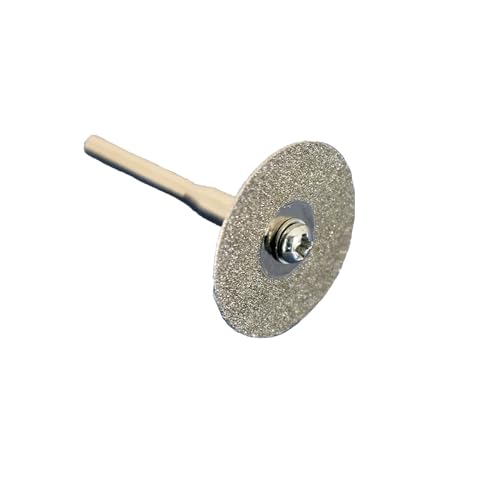 TEMO 10p 1" Solid Diamond Cutoff Wheel Saw Disc for Dremel Rotary Tool - size: 1" (25.4mm) Solid